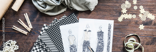 Creating designs according to the latest vogue