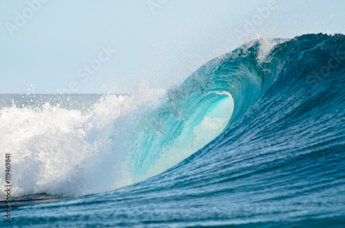 Big barrel wave