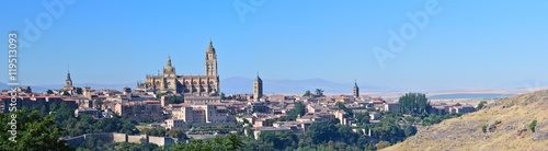 Spanish city of Segovia.