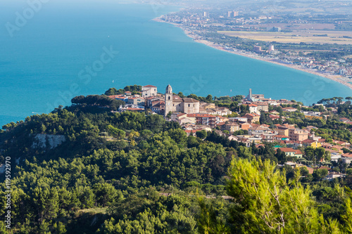 Sirolo, Aerial view