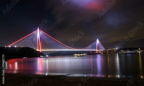Yavuz Sultan Selim bridge is the tallest suspension bridge in th