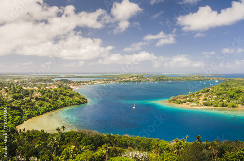 Kingdom of Tonga from above