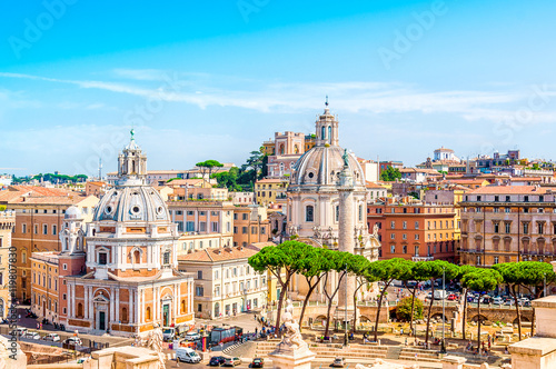 Ewige Stadt Rom, Italien, Panorama