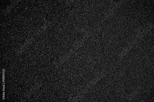 Black textured background - Sandpaper texture for Backdrop. Abst