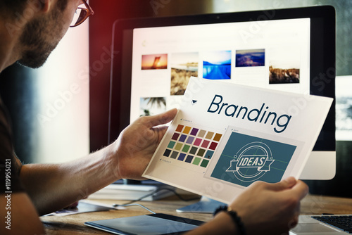 Branding Ideas Design Identitiy Marketing Concept