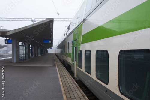 Kouvola, Finland 31 March 2016 - Kouvola railway station.