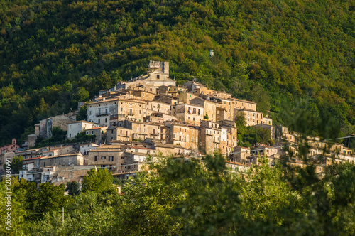 View of San Donato Val di Comino