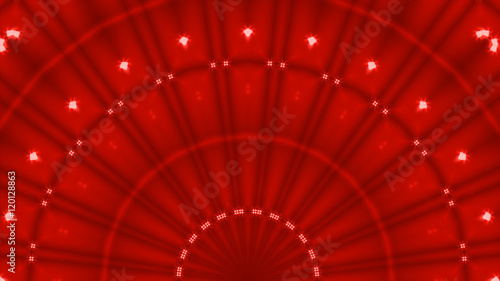 Abstract red curtains moulin rouge