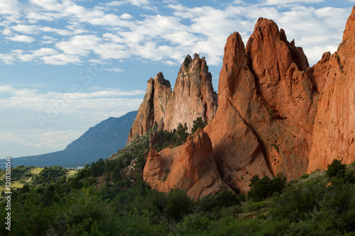 Summer Day at Garden of the Gods in Colorado Springs, Colorado