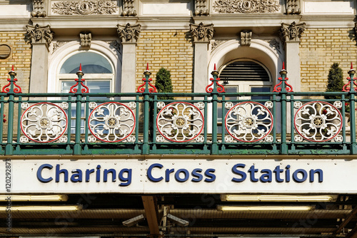 Charing Cross station, London, England.