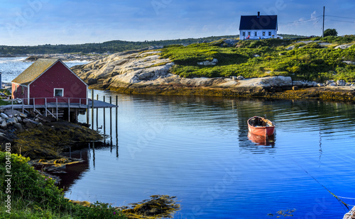 Calm Water at Peggys Cove