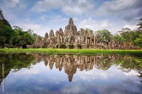 Angkor Thom nestled among rainforest