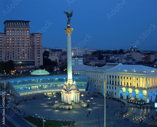 Nezalezhnosti square in Kiev