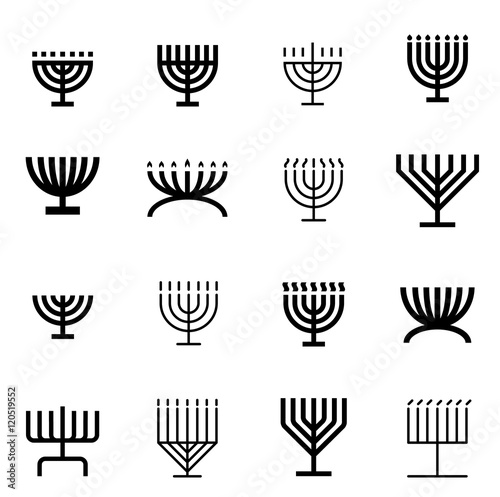 menorah pattern