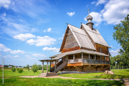 Wooden church of St. Nicholas in Suzdal, Golden Ring, Russia