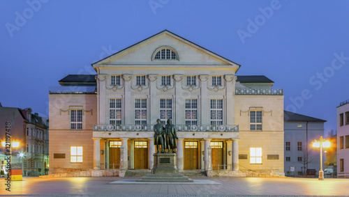 Deutsches Nationaltheater Weimar beleuchtet UNESCO Erbe