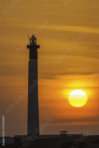 Ras Bir Lighthouse near Obock Djibouti