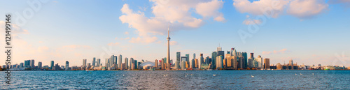 Panoramic view of Toronto skyline