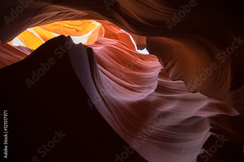 Der Antelope Canyon in Arizona, USA.