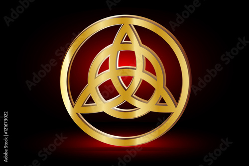 Triquetra symbol ,