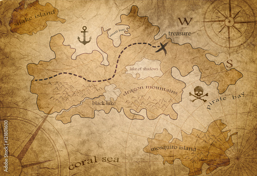 pirate treasure map