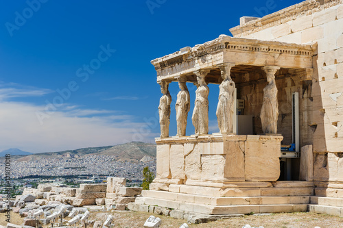 Caryatids at Porch of the Erechtheion, Acropolis