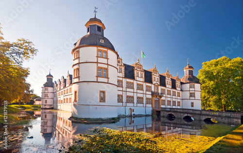 Wasserschloss Schloss Neuhaus in Paderborn, Westfalen