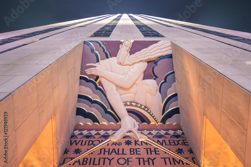 Rockefeller Center Scripture