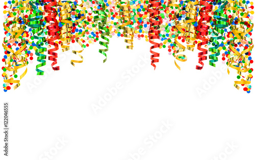 Streamer confetti Holidays carnival party serpentine decoration