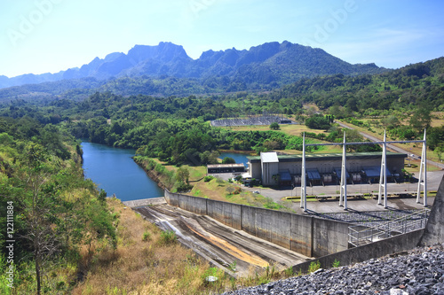 Vajiralongkorn Dam for Agriculture and Power Plant