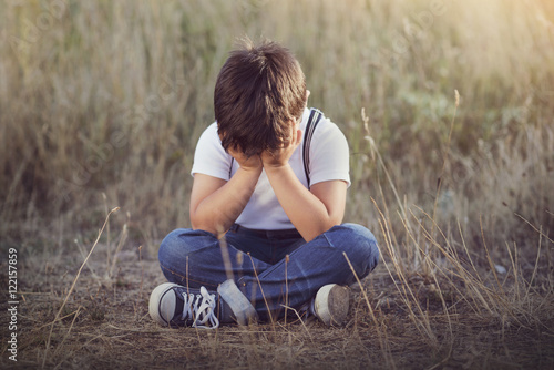 niño llorando