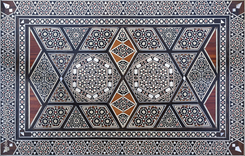 Traditional Syrian (Damascus) mosaic handcraft