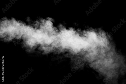 Abstract background. Movement of smoke with background is dark.