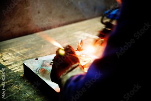 Workshop - welding blowtorch