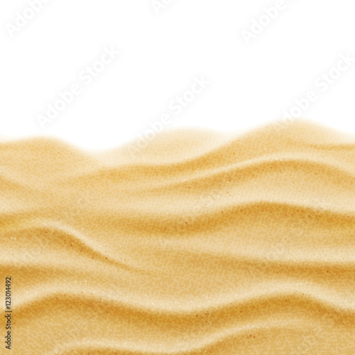 Beach sand seamless vector texture background
