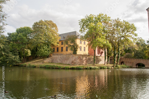 Schloss Burgau - Blick auf die Hauptburg