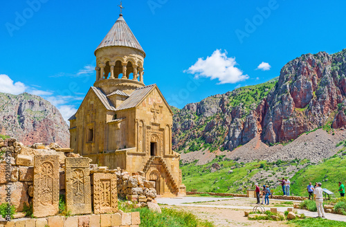 The religious art in Noravank Monastery