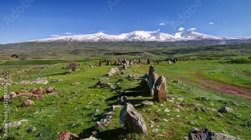 Prehistoric Zorats Karer site near Karahunj village in Armenia