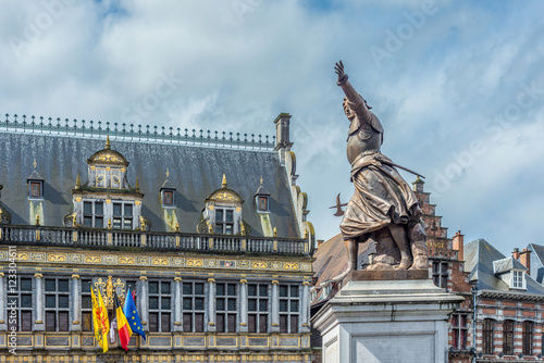 Marie-Christine de Lalaing in Tournai, Belgium.