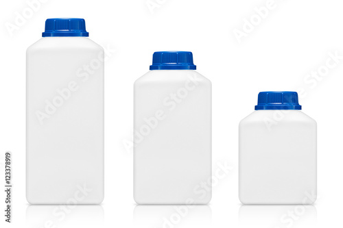 three size of milk bottlle