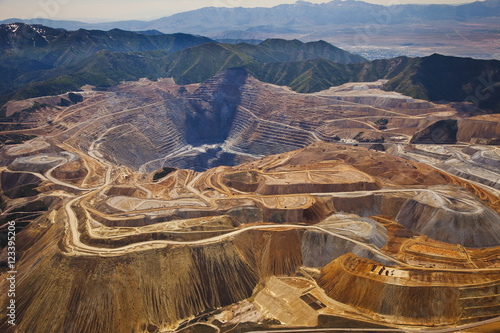 The Bingham Copper Open Pit Mine