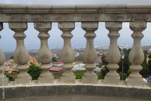 Balustrade mit Aussicht