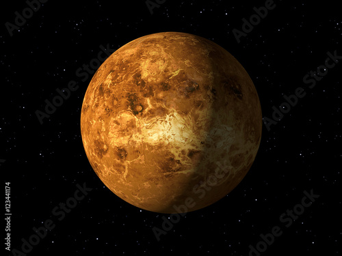 Planet Venus done with NASA textures