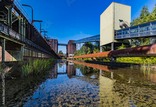 Spiegelsee auf der Kokerei Hansa in Dortmund