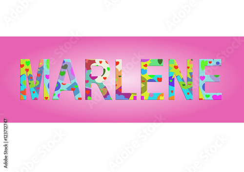 Vorname Marlene, Grafik