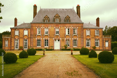 Manor house in Normandy, Rouen, France