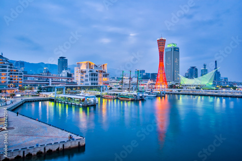 Port of Kobe in Japan