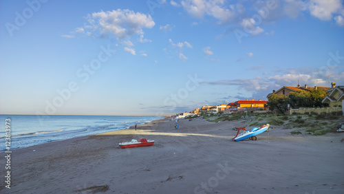 Torvajanica e la sua spiaggia - panorama