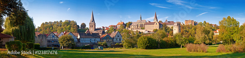 Stadtansicht von Warburg in Westfalen, NRW