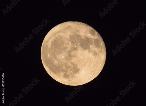 Full Moon, Hunter's Super moon, Washington DC